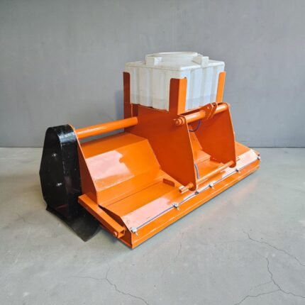 Sweeper with water spray